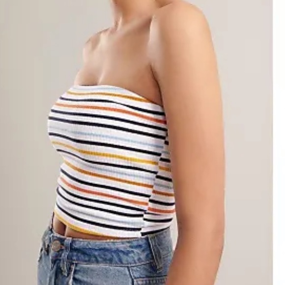 The essential Ribbed Tube Top - Picture 2 of 6